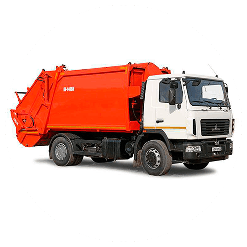 Оснащение мусоровозов системой контроля транспорта и топлива.